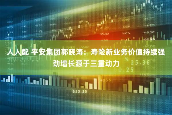 人人配 平安集团郭晓涛：寿险新业务价值持续强劲增长源于三重动力